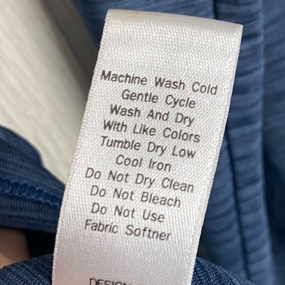 Athleta | Blue Shadow Stripe Chi Long Sleeve Size XS - Picture 9 of 10